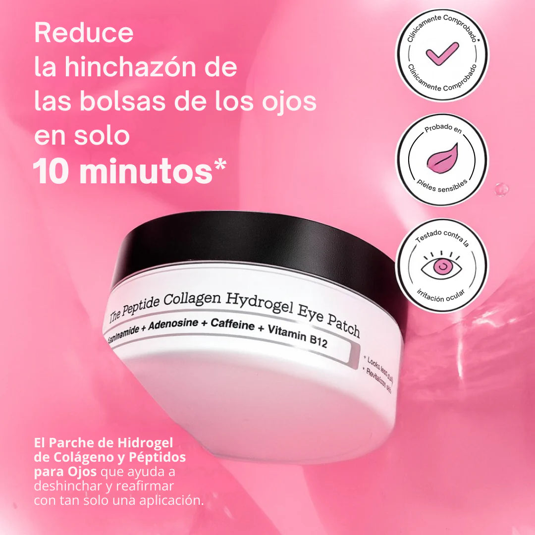 Mascarilla de Hidrogel con Colágeno para el Cuidado de los Ojos y Antiarrugas